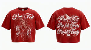 T-shirt court streetwear couleur unie, personnalisable avec logo graphique, coupe oversize, style hip-hop, en molleton confortable pour homme – Grande Vente - Product Image 3