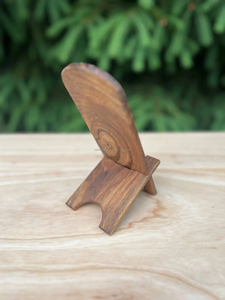 Support de téléphone portable et tablette en bois poli, imitation antique, moderne, de haute qualité, avec support coulissant, fait main, compatible, vente en gros - Product Image 6