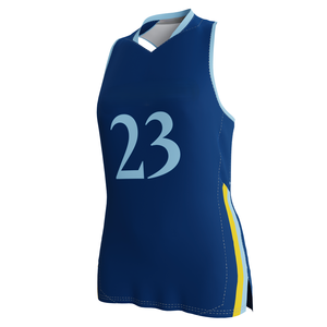 Ensemble d'uniformes de hockey sur gazon en polyester antibactérien à séchage rapide de haute qualité, respirant, avec maillot et jupe pour équipe, vêtements de sport pour - Product Image 3