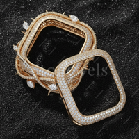 Reloj de Pulsera Mecánico Automático de Lujo de Acero Inoxidable con Esfera de Piedra Exótica y Diamantes Cultivados en Laboratorio, Stonewels Malaquita Ónix Meteorito