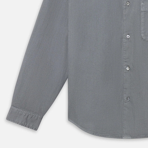 Designer Full Sleeve T Shirt Turn <b>Down</b> Collar With Button Closure Comfortable Lightweight Apparel Featuring Front Pocket Design - Product Image 3