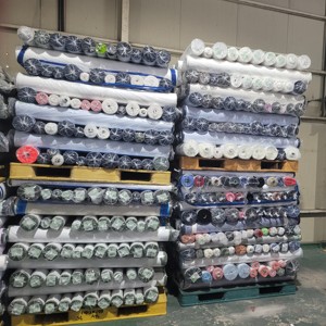 Tissus durables extensibles en poly-span coréen, teints unis, en lot, anti-humidité, pour vêtements de sport, tenues de sport, fitness, couture, Hypora - Product Image 3