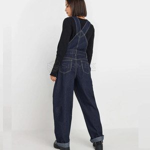 <b>Women</b> Jeans <b>Overall</b> Dungarees Casual Wear High Quality Cotton Bib <b>Overalls</b> Workwear Streetwear Fashion Custom Size & Color - Product Image 2