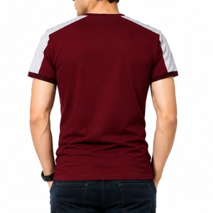 เสื้อยืดคอวีแขนตัดสีสำหรับผู้ชาย ทรงเข้ารูป น้ำหนักเบา เสื้อฤดูร้อน เนื้อผ้านุ่ม สวมใส่สบาย ระบายอากาศได้ดี เหมาะสำหรับใส่ทุกวัน - Product Image 2