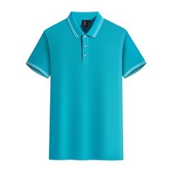 Camiseta de Manga Corta para Hombre, Personalizada, Antiarrugas, Tejido Sólido, para Verano, Estilo Casual de Negocios - Product Image 4