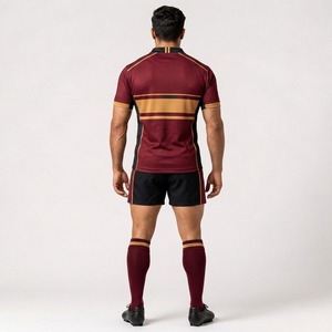 Uniforme de Rugby de Alto Rendimiento, Ropa Deportiva Profesional, Uniforme de Rugby Transpirable de Secado Rápido, Construcción Cómoda y Ligera - Product Image 5