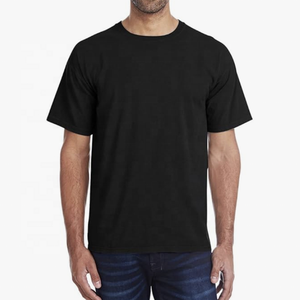 เสื้อยืดคอกลมสีพื้นแบบย้อมสีสำเร็จรูป แขนสั้น สำหรับผู้ชาย - Product Image 3