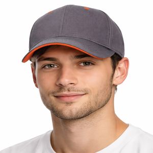 Casquette de baseball classique vintage pour homme, 100% coton, respirante, imperméable, sangle arrière réglable, personnalisable, unisexe, streetwear - Product Image 6