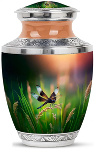 Urnes funéraires pour adultes de haute qualité en laiton SWH, style indien, faites à la main, personnalisées, écologiques, 220 pouces cubes, Uttar Pradesh S W H - Product Image 3