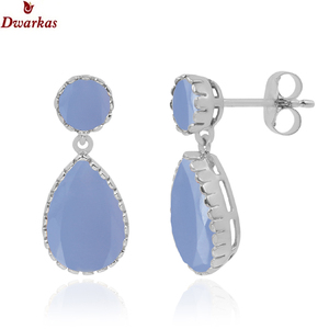 Pendientes de Plata de Ley 92.5 con Diseño de Amatista de Calidad Extrema para Niñas - Regalos para Bodas y Fiestas de Estilo Religioso - Product Image 3