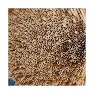 Pailles en bambou 2026 très demandées pour bars de plage et cocktails – 100 % bois naturel, pur, sûr, esthétique, décoration nautique - Product Image 2