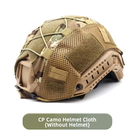Housse de casque tactique unisexe FAST en tissu, pochette de protection pour casque tactique, accessoires de chasse et de sécurité en extérieur
