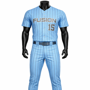 Uniforme de Béisbol de Verano en Oferta, Ropa de Equipo con Estampado Personalizado, 100% Poliéster Transpirable de Alta Calidad, Hecho a Medida - Product Image 3