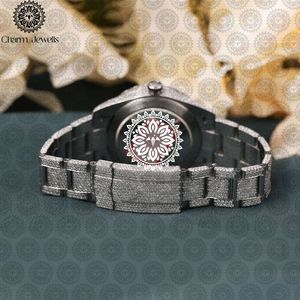 Reloj de Lujo para Hombre Charm Jewells, Caja de Acero Inoxidable de 40 mm, Esfera Analógica de Cristal, Movimiento Mecánico, Caja Cuadrada, Resistente al Agua 10 Bar - Product Image 2