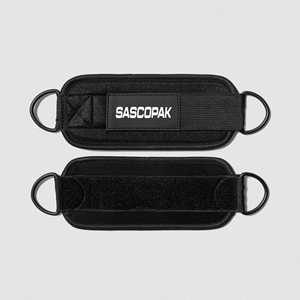 Sangles de cheville double anneaux en R pour la musculation sur machine à câble, entraînement des jambes et des fessiers, rembourrage en néoprène souple, sangle de cheville personnalisable avec logo - Product Image 5