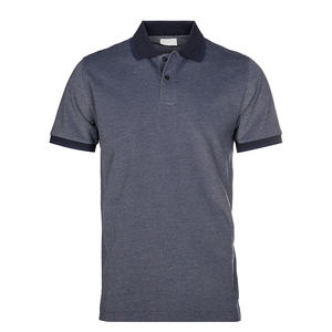 Camiseta de Golf y Tenis de Manga Corta para Hombre, Transpirable, Corte Ajustado, Estampada, Tejido de Punto, Antiarrugas, con Botones, Talla XL, Polo para Hombre - Product Image 1