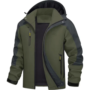 Chaqueta Impermeable de Alta Calidad para Niños, Cortavientos, con Parches, para Otoño, para Actividades al Aire Libre - Product Image 2