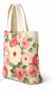 Sac fourre-tout promotionnel personnalisé en coton épais 100% de haute qualité, réutilisable, avec logo personnalisé, motif lettres, grand sac fourre-tout en toile imprimé - Product Image 2