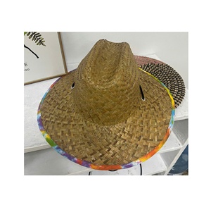 Sản xuất bền vững cọ rơm nhân viên cứu hộ <span class=keywords><strong>hat</strong></span> Logo sẵn sàng cho các nhà hàng và mùa hè Chiến Dịch tổ chức sự kiện bên ngoài trời - Product Image 6