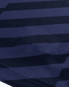 Nueva Camiseta de Fútbol Sublimada con Rayas Azules para Hombre, Cuello Redondo, Manga Corta, Absorbe la Humedad, Ajuste Atlético, 180 g - Product Image 5