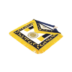 Delantal Ceremonial de Gran Maestro de Terciopelo Negro, Regalia de Lujo, Delantal de Gran Maestro de Alta Calidad, Productos Directos de Fábrica - Product Image 2