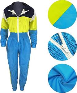 Nouvel ensemble de survêtement décontracté pour femme de haute qualité, coupe-vent de sport, haut et pantalon d'entraînement en polyester à séchage rapide pour femme - Product Image 5