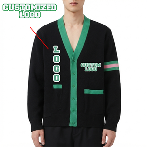 สั่งทำเสื้อคาร์ดิแกนถักคุณภาพดีแบบคอวี พร้อมปักโลโก้สำหรับชมรม/สมาคม/โรงเรียน/วิทยาลัย/มหาวิทยาลัย - Product Image 2
