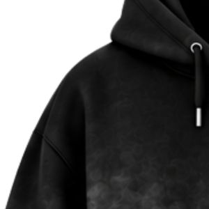 Sudadera con Capucha Oversize para Mujer Sigma Gamma Rho, Color Negro y Blanco, con Letras Griegas Personalizadas, Estilo Casual y Urbano - Product Image 6