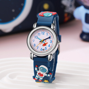Reloj de Pulsera 3D para Niños, Reloj de Cuarzo Infantil a Prueba de Agua, Deportivo, de Dibujos Animados, con Correa de Silicona y Cristal de Aleación - Product Image 1