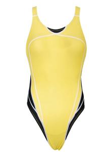 Traje de Baño de Una Pieza para Mujer, Talla Grande, Transpirable, 100% Poliéster, con Logotipo Personalizado, Estampado Digital, para Natación y Entrenamiento, Precio Bajo - Product Image 4