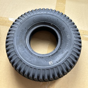 Neumático de Aire Negro CST Cheng Shin 3.00-4 C248 260*85 con Patrón de Bloques de Goma para Scooter Eléctrico y Silla de Ruedas Eléctrica - Duradero y con Gran Tracción - Product Image 1