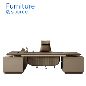 แผ่นไม้ตั้งโต๊ะไม้แบบทันสมัยแผ่นไม้ MDF แข็งแรงทนทานทนทานพื้นที่ทำงานประจำวันผู้ผลิตจากเวียดนาม - Product Image 1