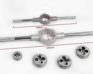 Ensemble de tarauds <span class=keywords><strong>et</strong></span> de matrices à filetage métrique professionnel 110 pièces dans un boîtier robuste <span class=keywords><strong>pour</strong></span> le travail du métal <span class=keywords><strong>et</strong></span> du <span class=keywords><strong>bois</strong></span> - Product Image 6