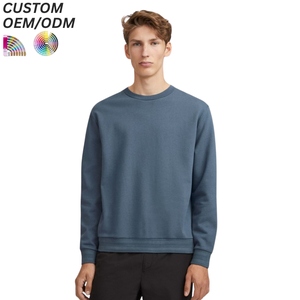 Sudadera de Algodón para Hombre, Estilo Pullover, Bordada, Diseño Minimalista, Casual, Holgada, Transpirable, Impermeable, Resistente al Viento, Ecológica - Product Image 6