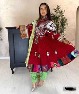 Fashionable Afghani Casual <b>Dresses</b> Traditional Handmade Embroidery Boho Maxi <b>Dress</b> for Women Wholesale - Product Image 5