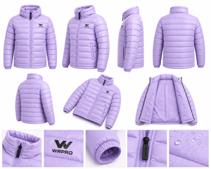 Veste d'hiver premium pour homme en toile, chaude, isolée, à capuche, col montant, fermeture éclair intégrale, coupe-vent, respirante, pour l'extérieur 100% - Product Image 6