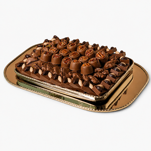 Assiettes et bols à chocolat de luxe au design carré, accessoires de chocolat personnalisables, fabricant, tailles et couleurs personnalisées disponibles - Product Image 5