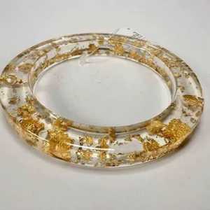 กำไลเรซิ่นเคลือบเงาสุดพิเศษสำหรับผู้หญิง น้ำหนักเบา กันน้ำ ดีไซน์ทันสมัย - Product Image 5