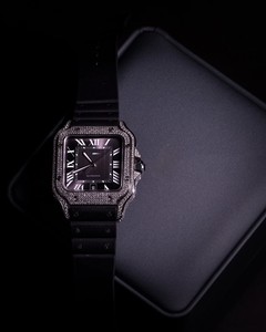 Relojes de Lujo al por Mayor, Estilo Hip Hop, Analógicos, de Acero Inoxidable, Automáticos, con Diamantes Moissanite, Marca Árabe, Edición Limitada - Product Image 1