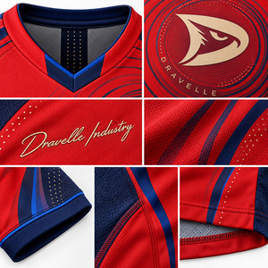 Camiseta de Juego Sublimada de Poliéster, Uniforme de Equipo Competitivo, Transpirable, para Torneos de Esports, Personalizable para Hombre - Product Image 6
