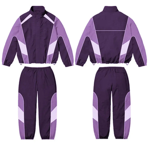 Unisex Sublimated Windbreaker Sets Casual Summer Waterproof Breathable Affordable Nylon <b>Tracksuits</b> - Product Image 2