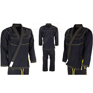 High Quality BJJ Gi Sets Top Selling Jiu Jitsu Uniform 100% Cotton Made Jiu Jitsu Kimono Suit - Product Image 6