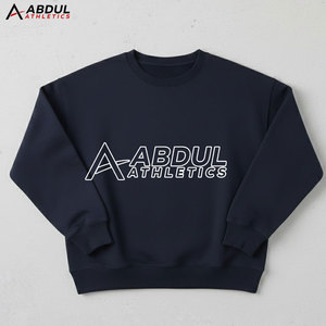 เสื้อสเวตเชิ้ตผู้ชายผ้าคอตตอนผสม ดีไซน์ทันสมัย พร้อมโลโก้สั่งทำ เหมาะสำหรับแฟชั่นวิทยาลัยและสตรีทแวร์ - Product Image 6