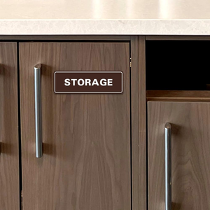 Custom Storage Room <b>Door</b> Sign Metal Storage Sign <b>Plate</b> Home Office Restaurant Hotel Utility Room <b>Name</b> <b>Plate</b> Indoor Outdoor - Product Image 3