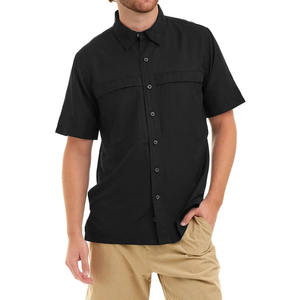 Camisa de pesca de manga larga con protección UV personalizada transpirable elegante al aire libre para hombres/camisa de pesca - Product Image 1
