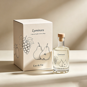 Boîtes Cadeaux Artisanales en Papier pour Spiritueux et <span class=keywords><strong>Eau</strong></span>-<span class=keywords><strong>de</strong></span>-<span class=keywords><strong>vie</strong></span>, avec Logo Personnalisé, Dorure à Chaud, Vente Directe Usine - Product Image 3