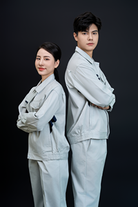 เสื้อทำงานนิรภัยแบบมองเห็นได้ชัดเจน ระบายอากาศได้ดี FMF |   ชุดยูนิฟอร์มแขนสั้นสะท้อนแสง |   ป้องกันรังสียูวี |   การผลิตแบบ OEM ตามสั่ง - Product Image 6