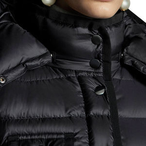 Veste matelassée en duvet pour femme, couleur vert foncé et violet, nouvelle arrivée, coupe-vent, veste en coton rembourrée, veste pour femme avec fourrure - Product Image 5