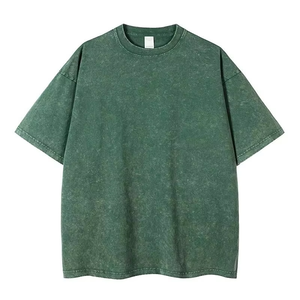 Nueva Llegada 2026 Camiseta Oversize de Algodón 100% de Alto Gramaje para Hombre, Transpirable, con Estampado de Logotipo Audaz Personalizable, Estilo Urbano Americano - Product Image 5