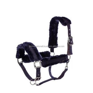 Harnais de cheval à double boucle réglable, personnalisable, en nylon, avec rembourrage confortable en fourrure de vison. - Product Image 6